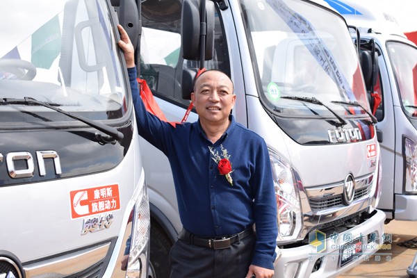 首位實現ISF發動機百萬公里無大修的張玉用戶與奧鈴CTX