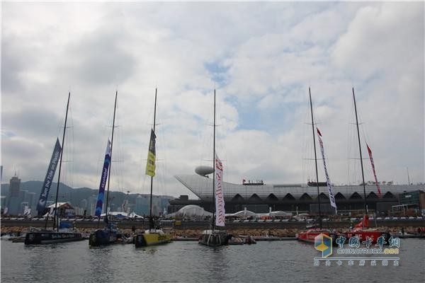 沃爾沃帆船賽活動現場