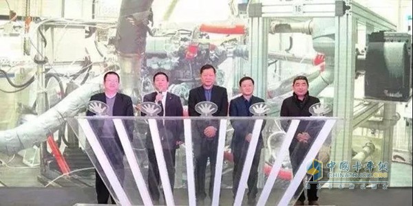 2018年2月1日，東風商用車DDi13發動機點火儀式現場