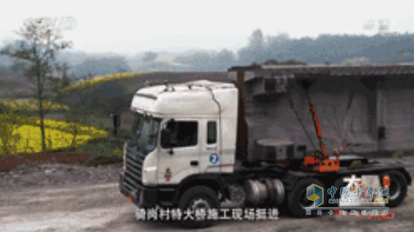 亮相于《大國重器》的江淮格爾發車輛