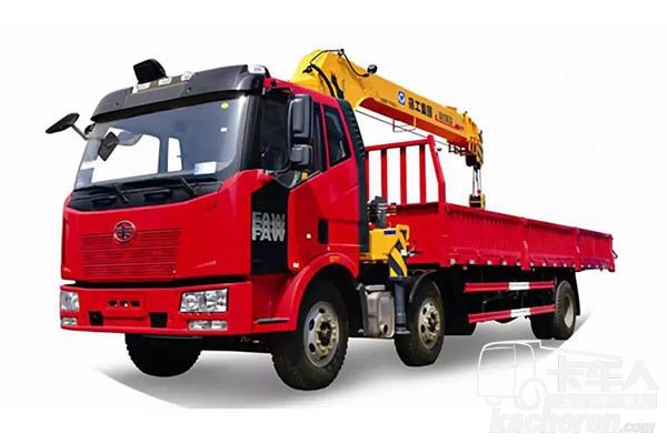 解放J6L 6×2隨車起重運輸車