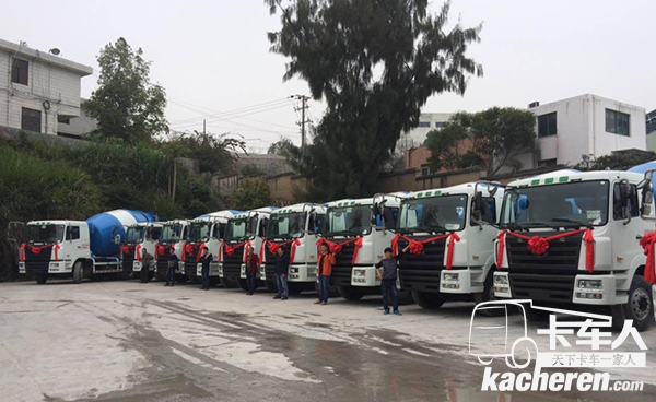 ?廈門某混凝土公司交車現場