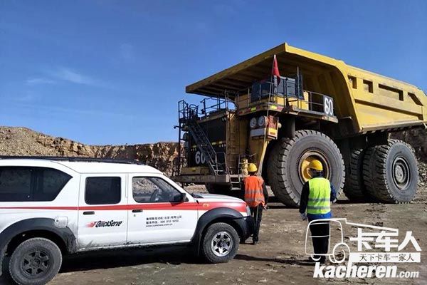 裝有康明斯QSK60的礦卡