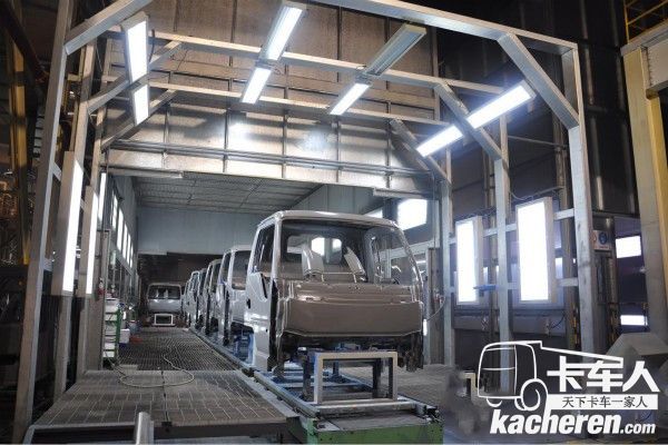 涂改車間實(shí)現(xiàn)涂裝全程自動(dòng)化