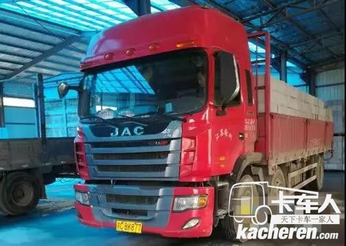 王峰所駕駛的江淮格爾發