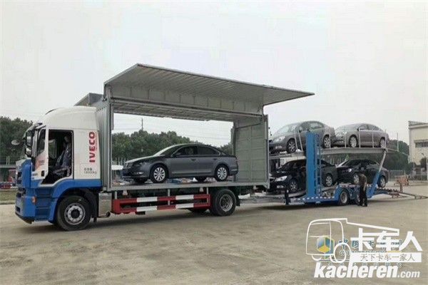 紅巖中置軸多功能列車極大的降低了空載率，提升了物流效率