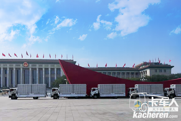 準時就位的歐馬可S5和平鴿運輸放飛車