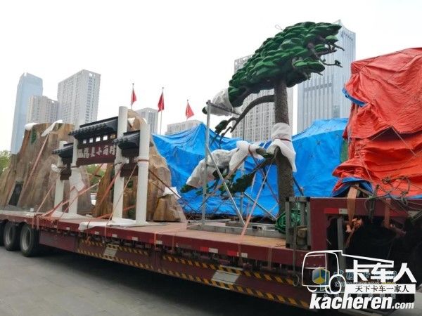 “美好安徽”彩車回到安徽，組裝、調試后將在安徽博物院新館展出