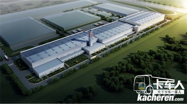 河北長征汽車制造有限公司搬遷改造項目新建聯合廠房鳥瞰圖