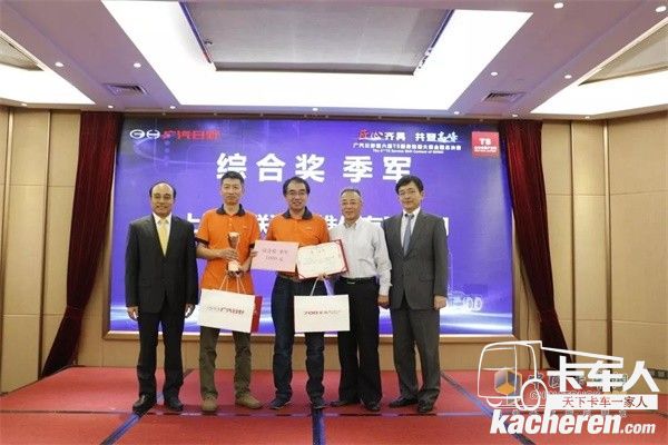 廣汽日野綜合獎季軍