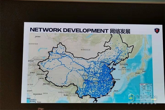 斯堪尼亞的網絡發展圖