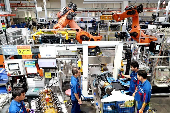 玉柴集團(tuán) 1000萬臺 通機(jī)動力下線