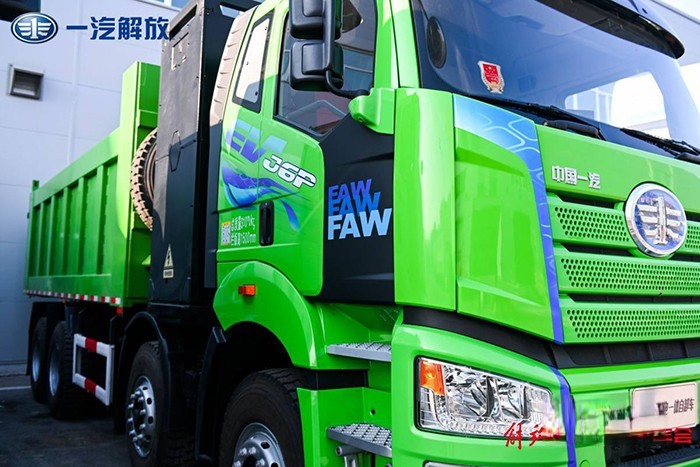 一汽解放 2022商務年會 新能源車型