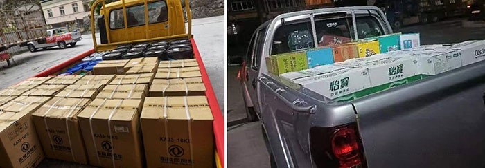 陽光服務(wù)挺進(jìn)四川 東風(fēng)商用車保障災(zāi)區(qū)生命線