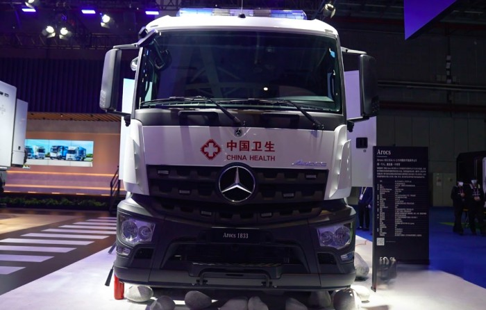 首次獨立參加進博會的梅賽德斯-奔馳卡車 到底有多“懂中國”？