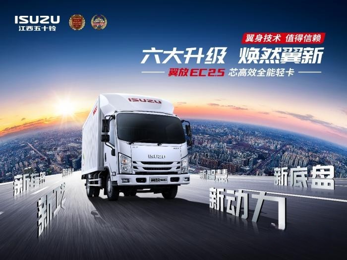 新年大展宏“兔”，創富輕卡就選江西五十鈴翼放輕卡