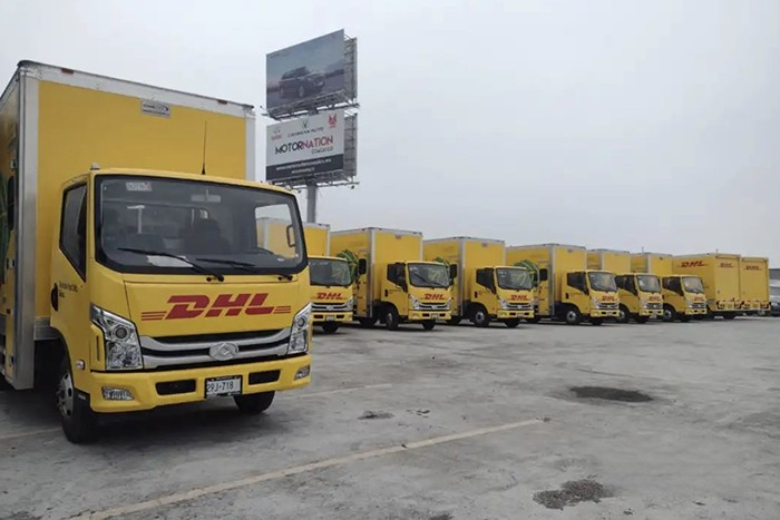  首批EC303純電輕卡交付DHL 上汽輕卡持續斬獲海外大單
