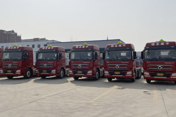 90%占有率！徐工汽車危化品牽引車批量交付河南客戶