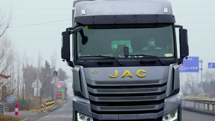 致富路上最強(qiáng)搭檔,江淮跨越K7助力馬老板馳騁快運(yùn)