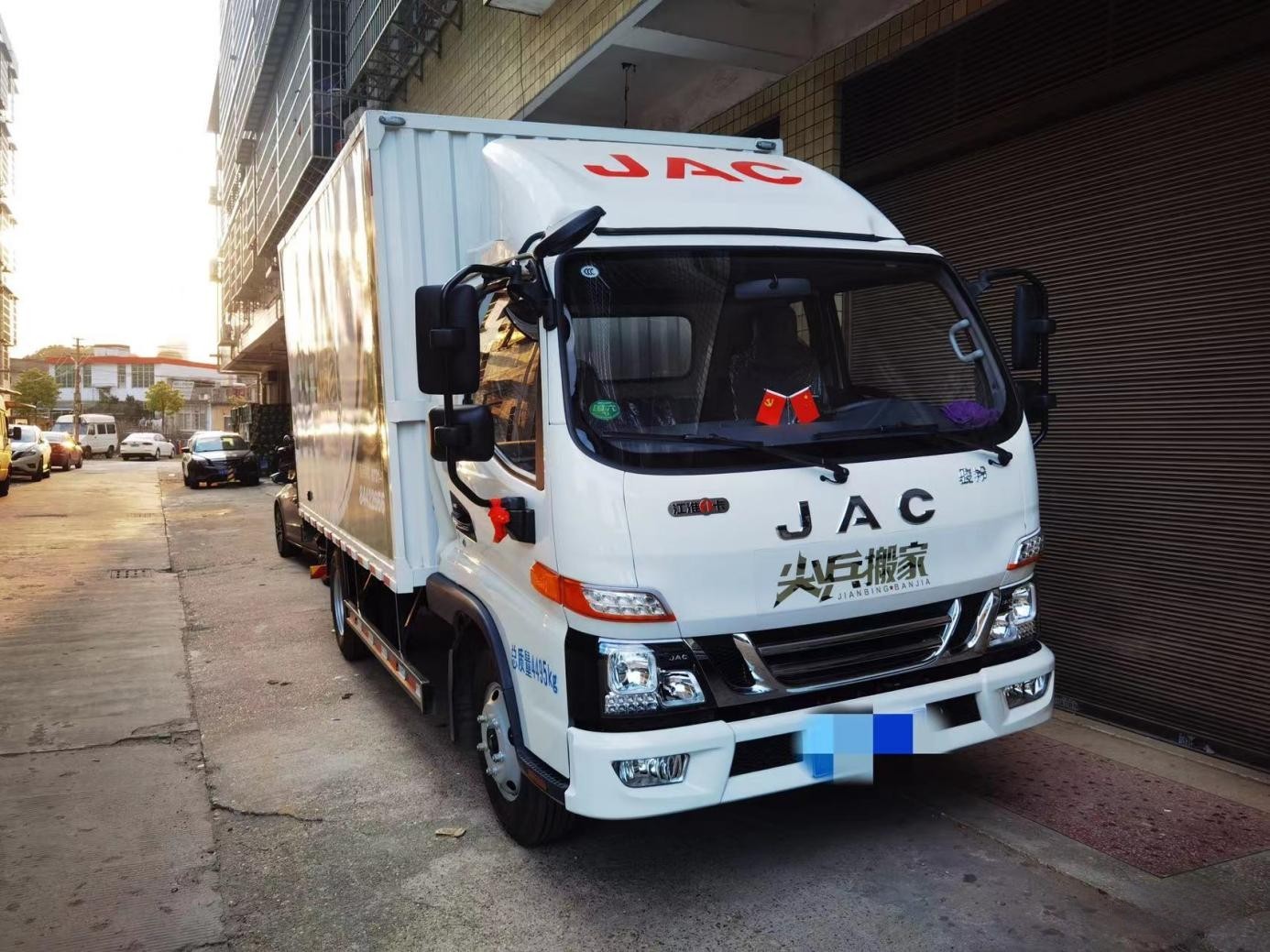 是搬家公司，也是行業尖兵，江淮1卡駿鈴助他成為客戶知音