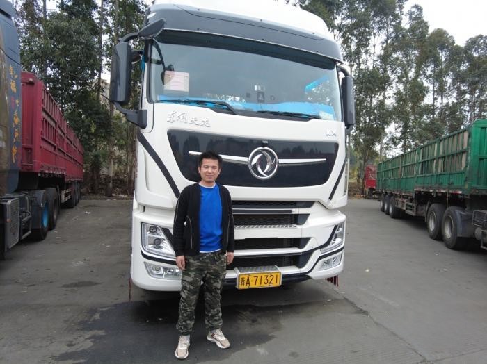 人生中的第一輛車 冶軍選擇了東風(fēng)天龍KX600為伴