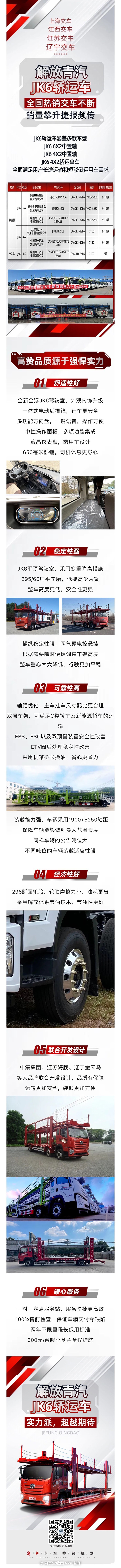 交車不斷！JK6轎運車全國熱銷捷報頻傳！