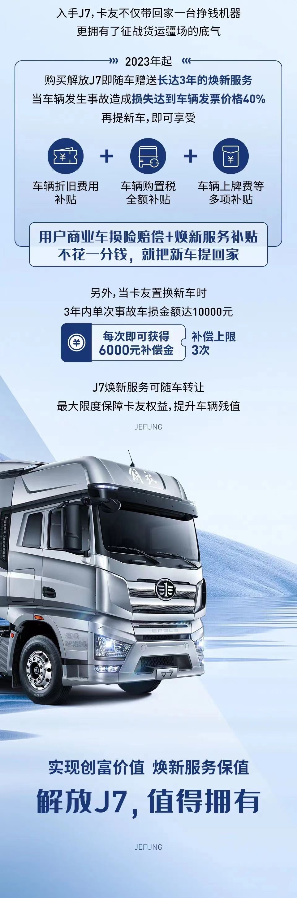權(quán)益“險”中求--解放J7煥新服務(wù)提車記