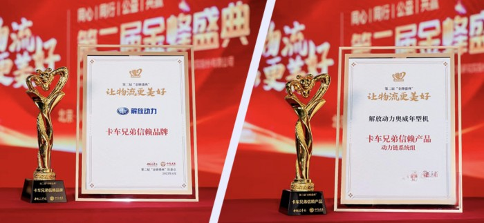 值得信賴，解放動力一舉拿下兩項殊榮！
