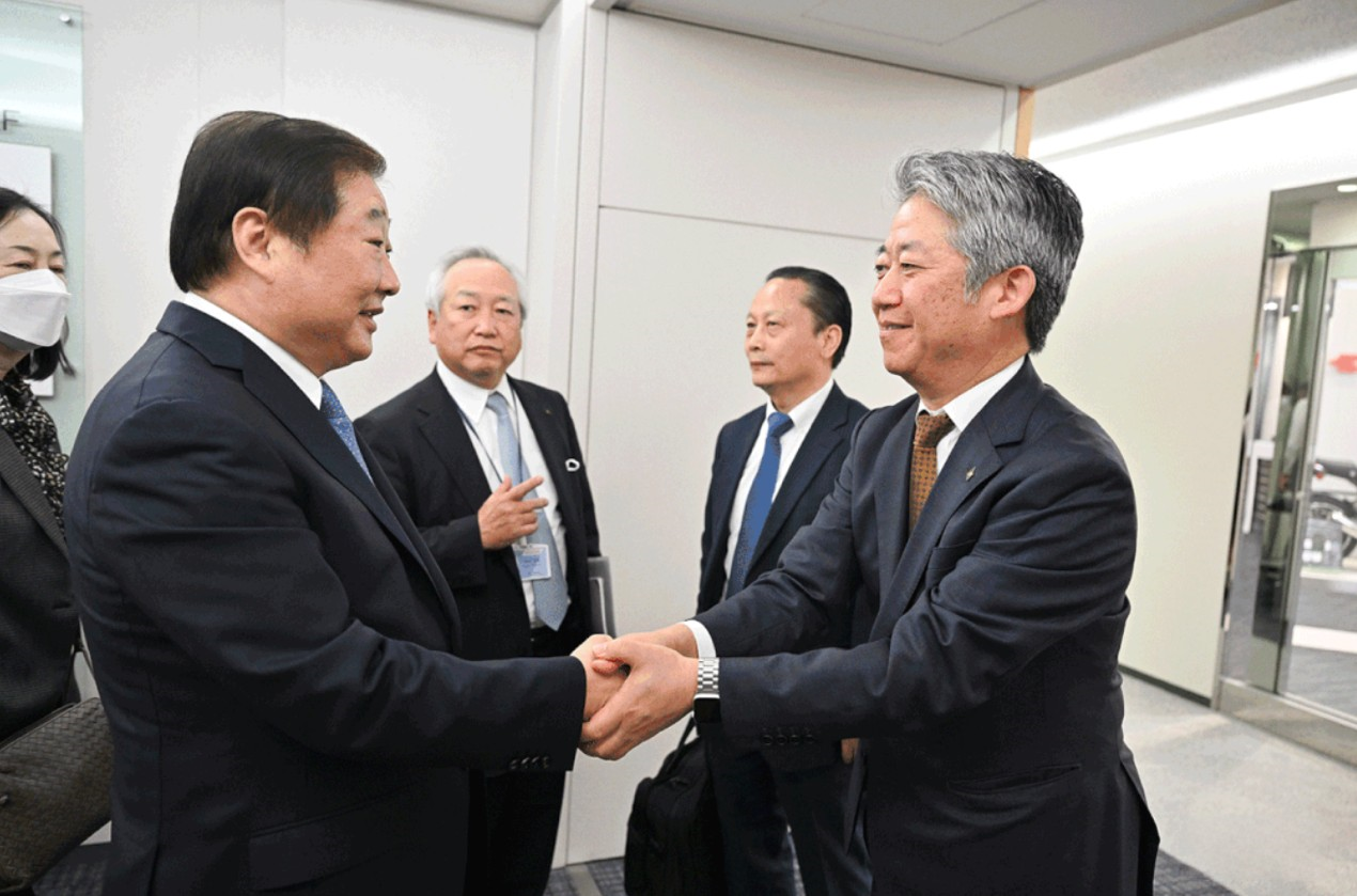 山東重工譚旭光:日本川崎重工與中國(guó)山東重工拓展合作領(lǐng)域