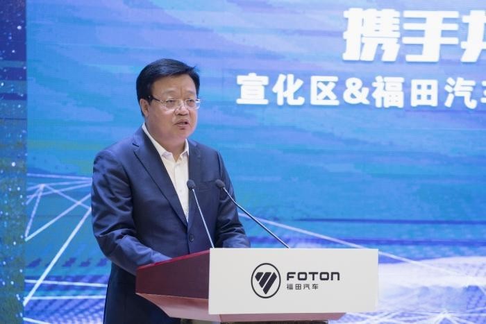 福田汽車與已經合作了二十年的“老朋友”張家口宣化區開啟新合作，這本質上是福田汽車對“京津冀協同發展”戰略的又一次充分實踐。