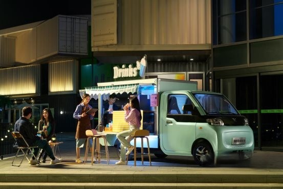 城市煥新顏！北汽雷馳新能源MINI卡打造城市風景線