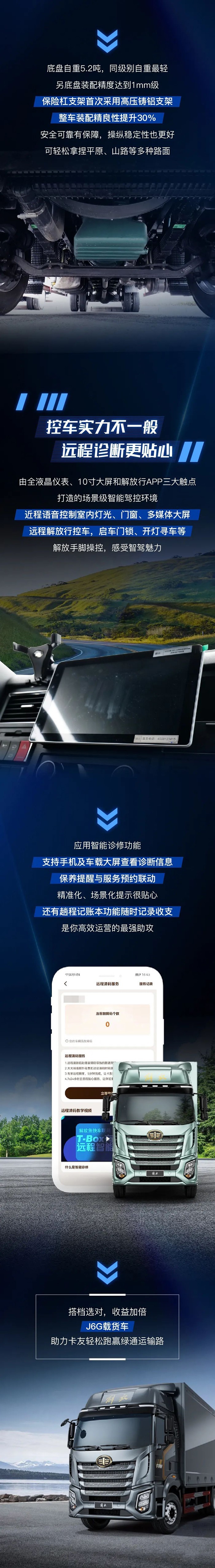 綠通運輸搶時效,解放J6G載貨車跑出致富加速度!