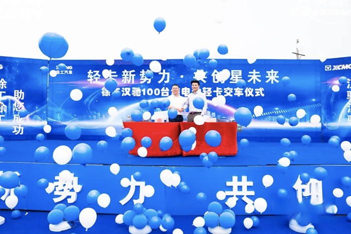 100+50!鄭州客戶首談復(fù)購徐工漢馳輕卡原由