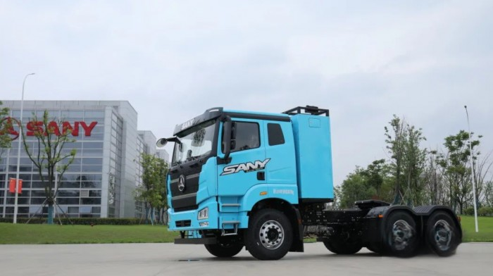 僅1周!簽下100臺!三一電動重卡互聯網營銷創紀錄!