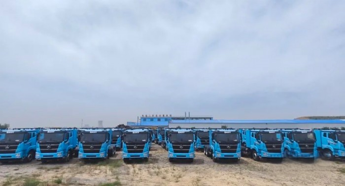 僅1周!簽下100臺!三一電動重卡互聯網營銷創紀錄!