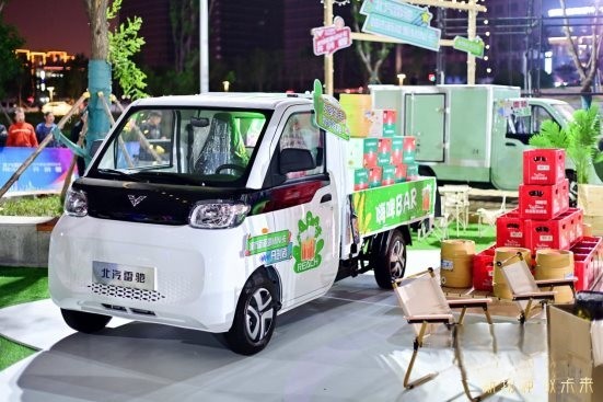 擺攤創業難？北汽雷馳新能源MINI卡賺錢更輕松