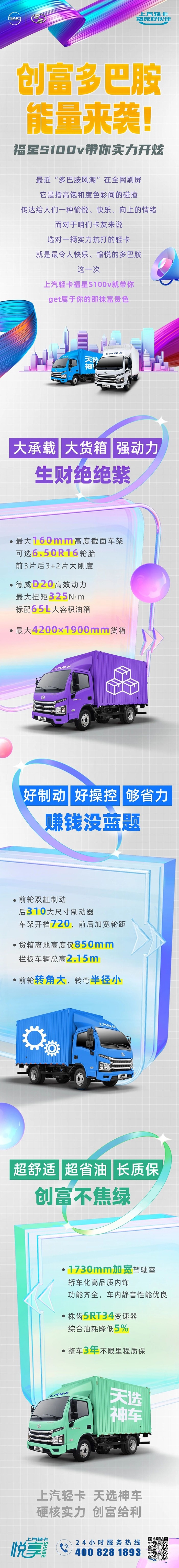 創富多巴胺能量來襲！福星S100v帶你實力開炫