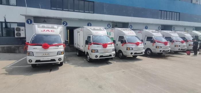 為校園食材保駕護航 6臺江淮1卡愷達冰博士交付！