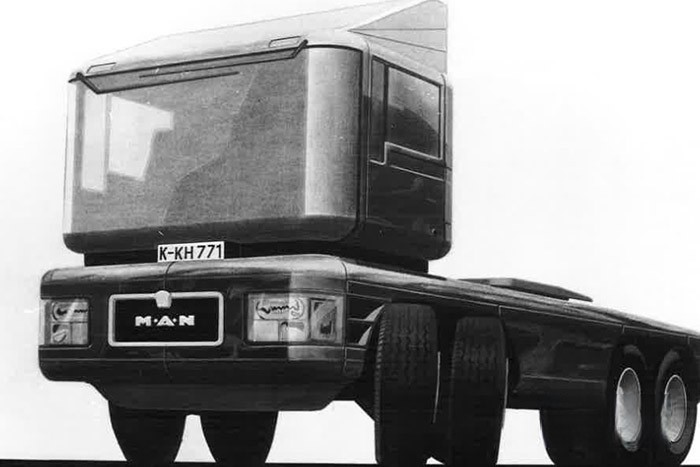 卡車就像搭積木一樣可以隨意組合。