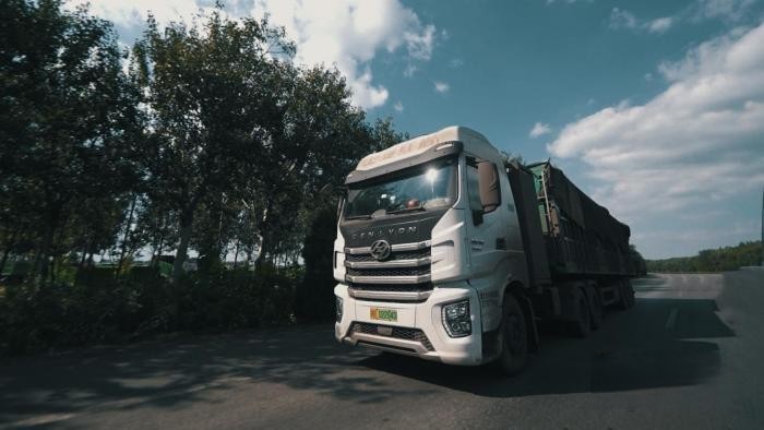 助力唐山用戶綠色轉型發展 上汽紅巖新能源重卡正式批量交付