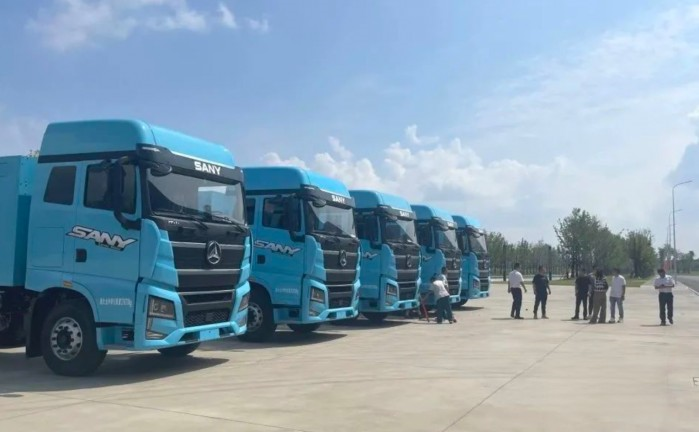 醬香、濃香...哪有交付香！又一批三一電動(dòng)重卡交付運(yùn)營