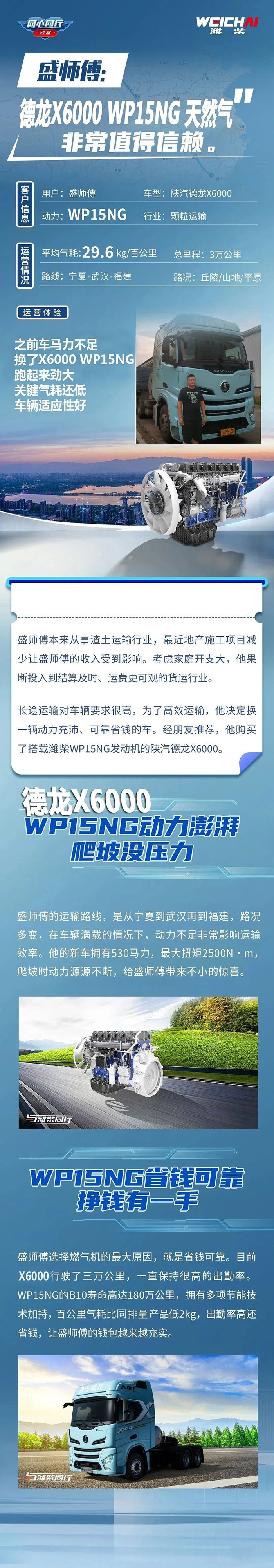 陜汽德龍X6000 WP15NG天然氣,你的信賴首選!