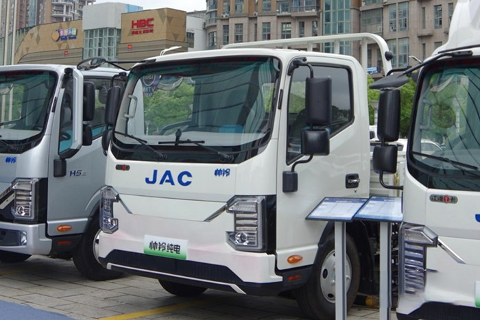 即將上市 江淮1卡帥鈴ES6純電輕卡為城配運輸帶來高品質(zhì)新選擇!