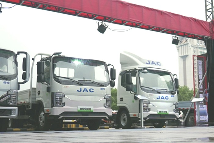 即將上市 江淮1卡帥鈴ES6純電輕卡為城配運輸帶來高品質(zhì)新選擇!