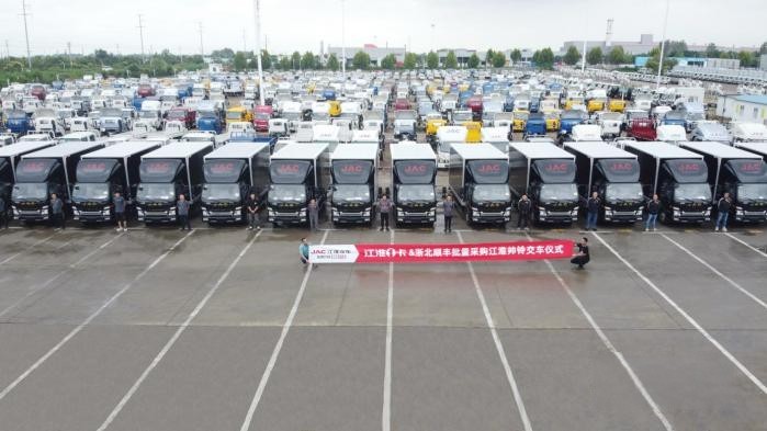 輕卡行業第一大單!江淮1卡獨家中標順豐速運2300輛訂單